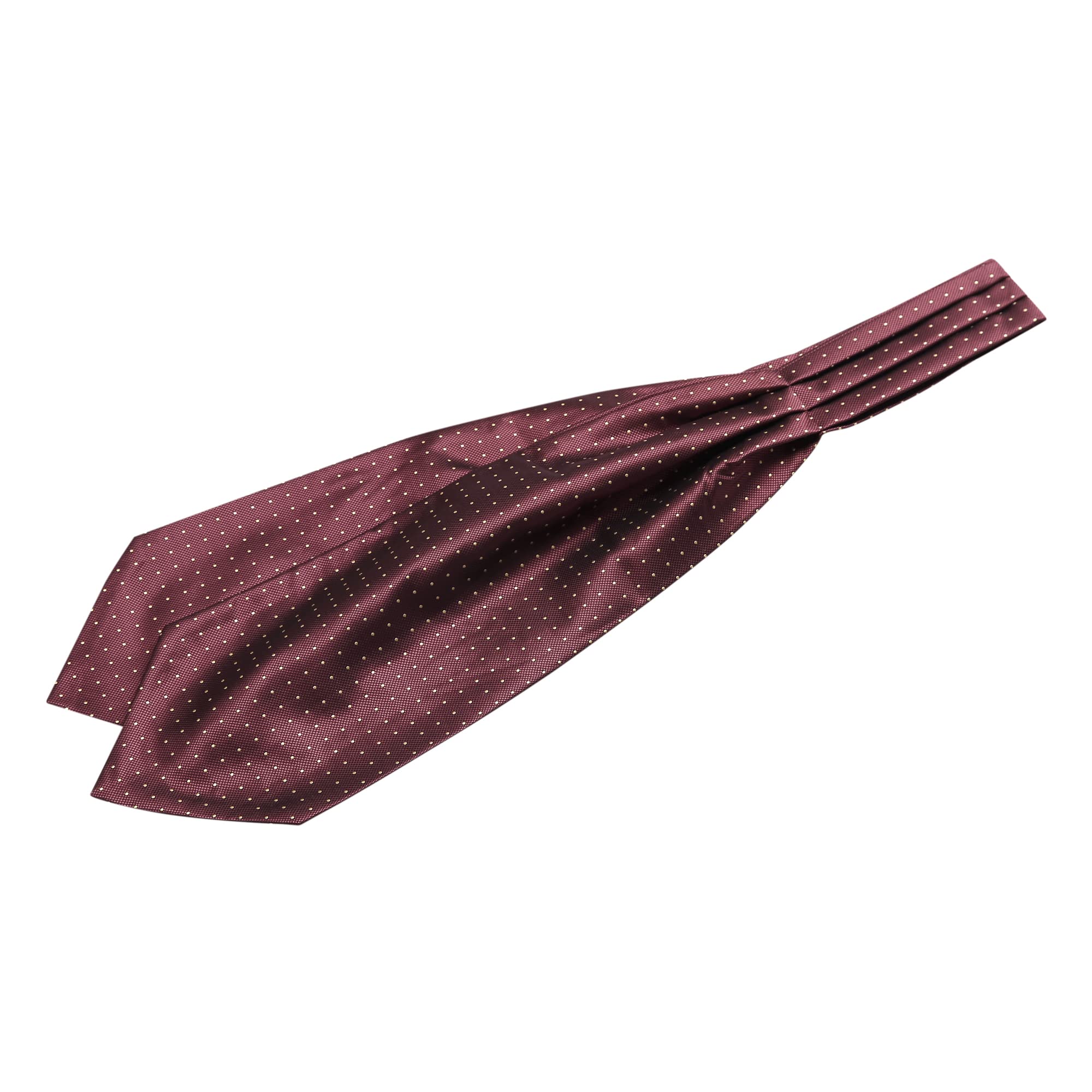Cravate à pois pour homme accessoire de costume élégant en taille unique ajustable