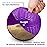 Yes4All Soft Weighted Toning Ball Knurl 8lb - Purple