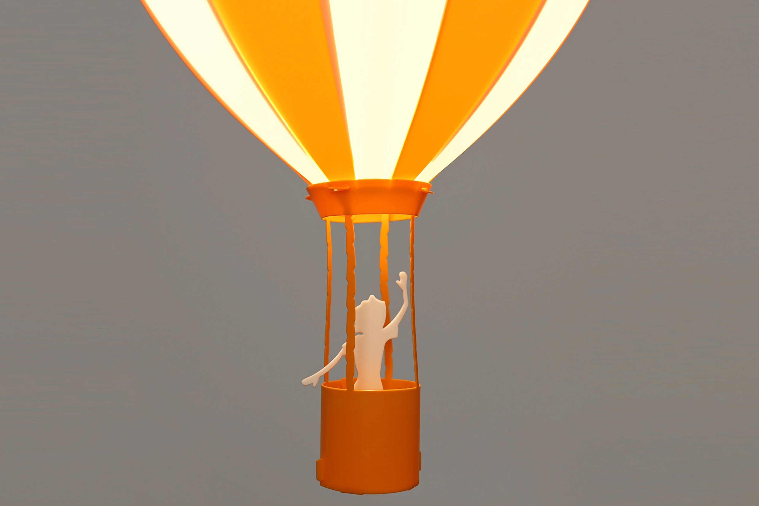 R&M Coudert - Lámpara de techo para dormitorio infantil con globo aerostático