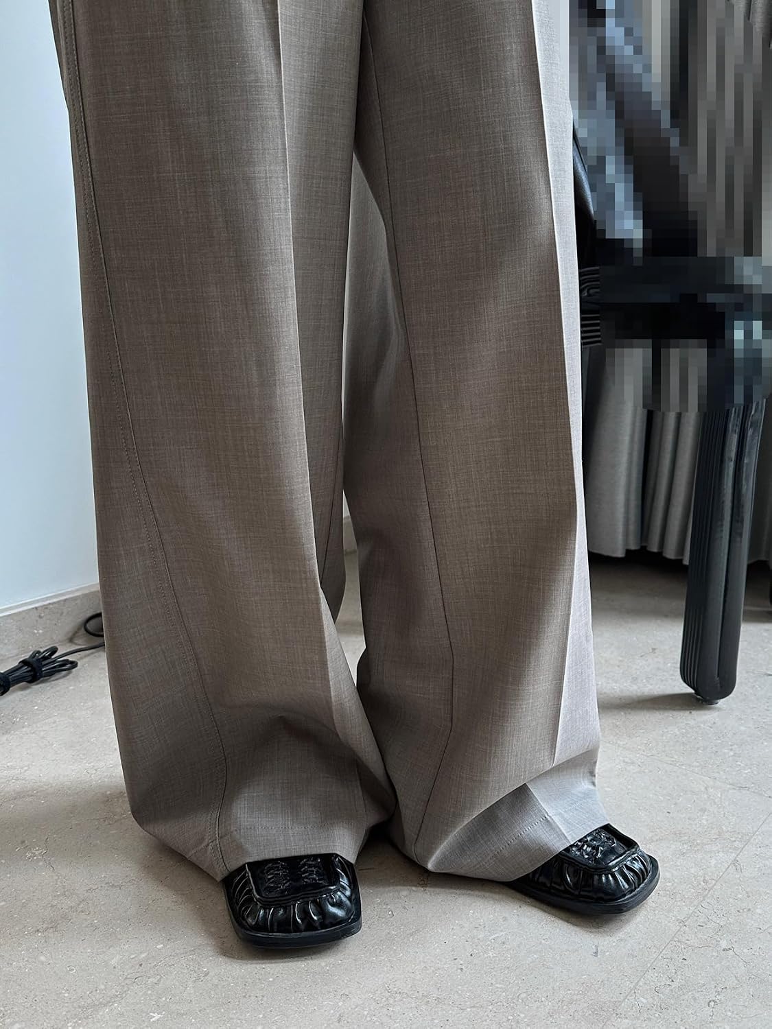Women's Dress Trousers Spring high-Waisted Wide-Leg Loose Pants