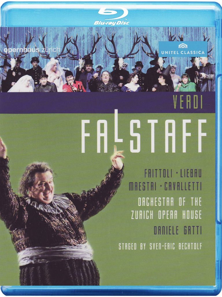 VERDI:FALSTAFF [Blu-ray] [2012] [Region Free]