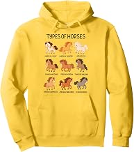 Types Of Horses Horse Breed Pullover Hoodie