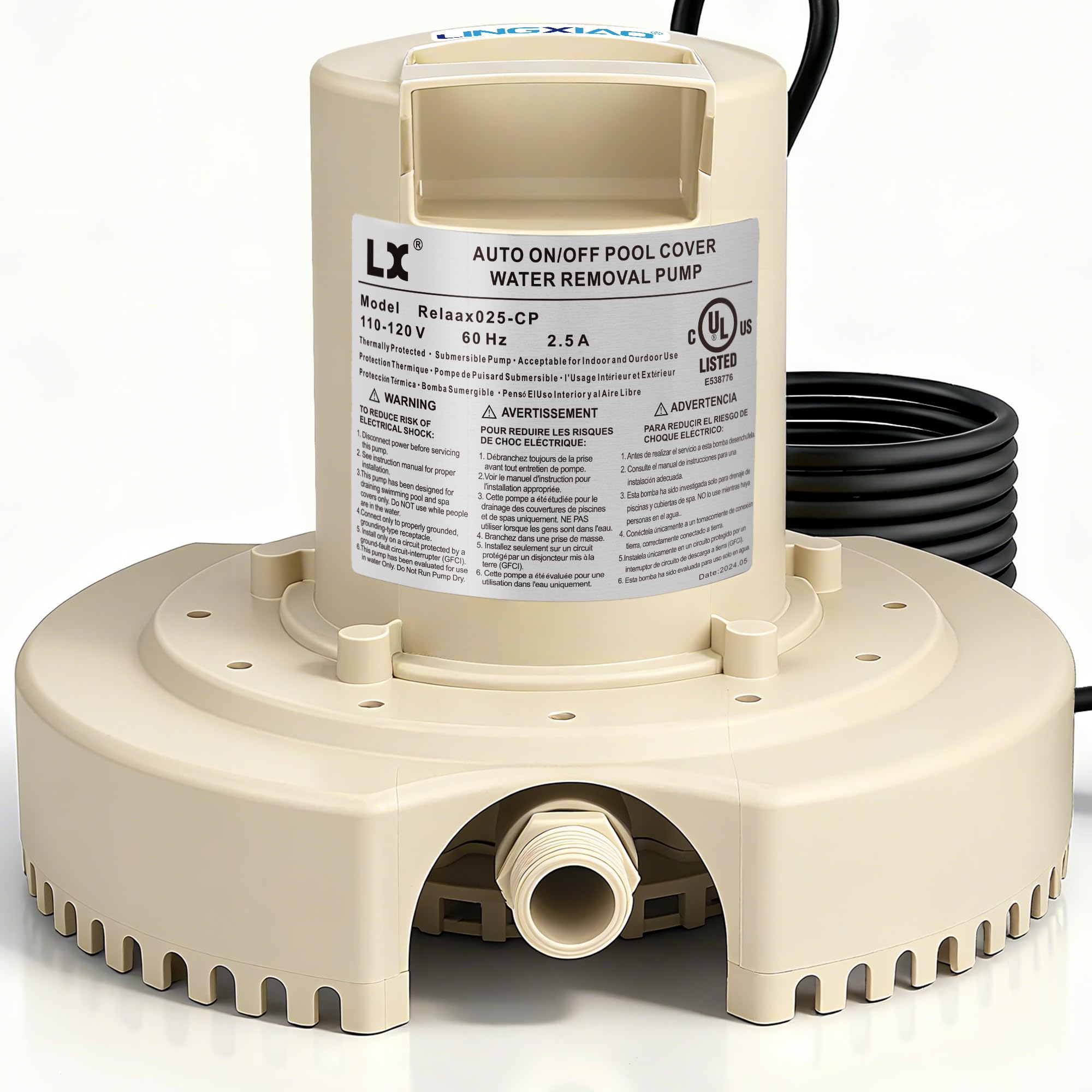LINGXIAO automatic pool cover pump
