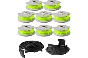 Worx WA0014 Trimmer Line 8-pack Replacement Spools for Grass Trimmer, Spool Line...