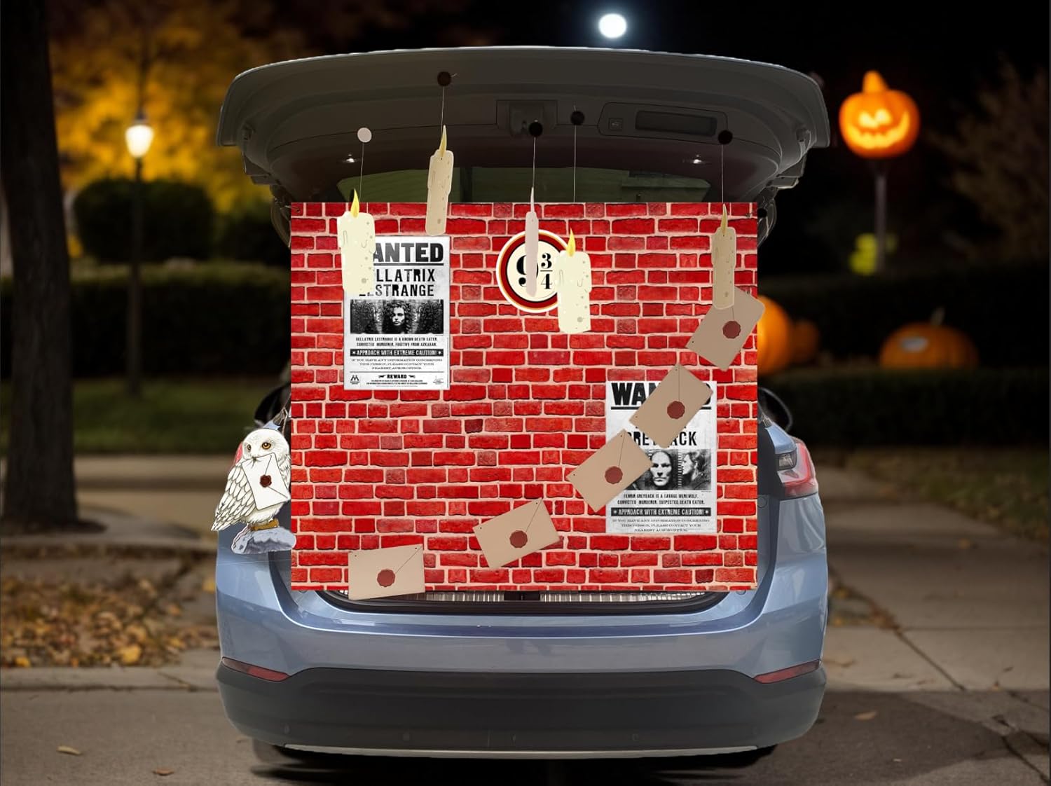 comfydesign Trunk or Treat Car Decorations Kit,Halloween Decorate,Decorate Halloween