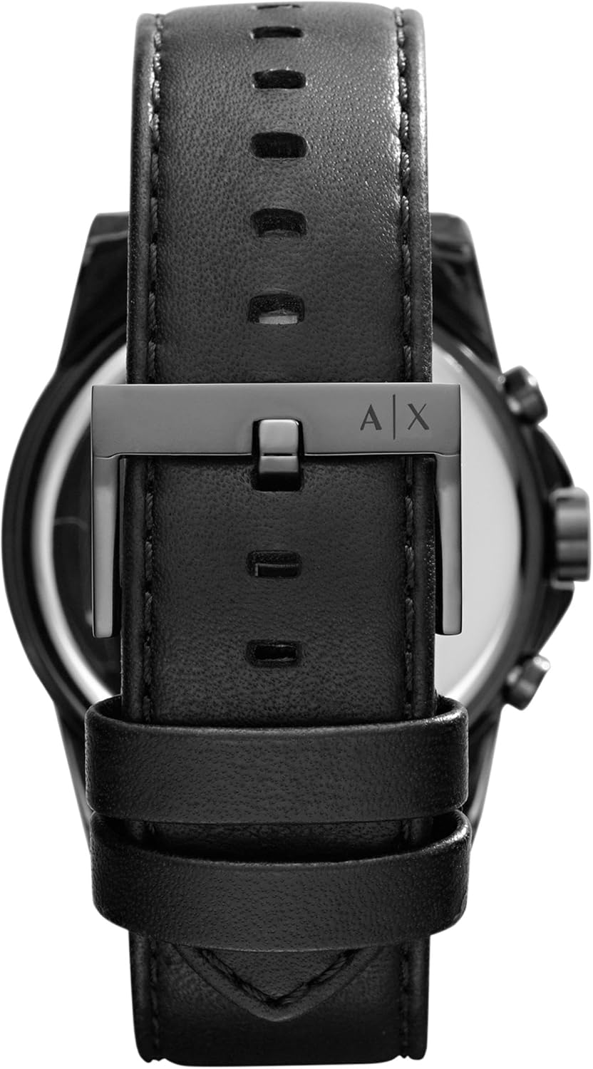 Armani Exchange AX Chronograph Watch for Men with Leather, Stainless Steel or Silicone Band