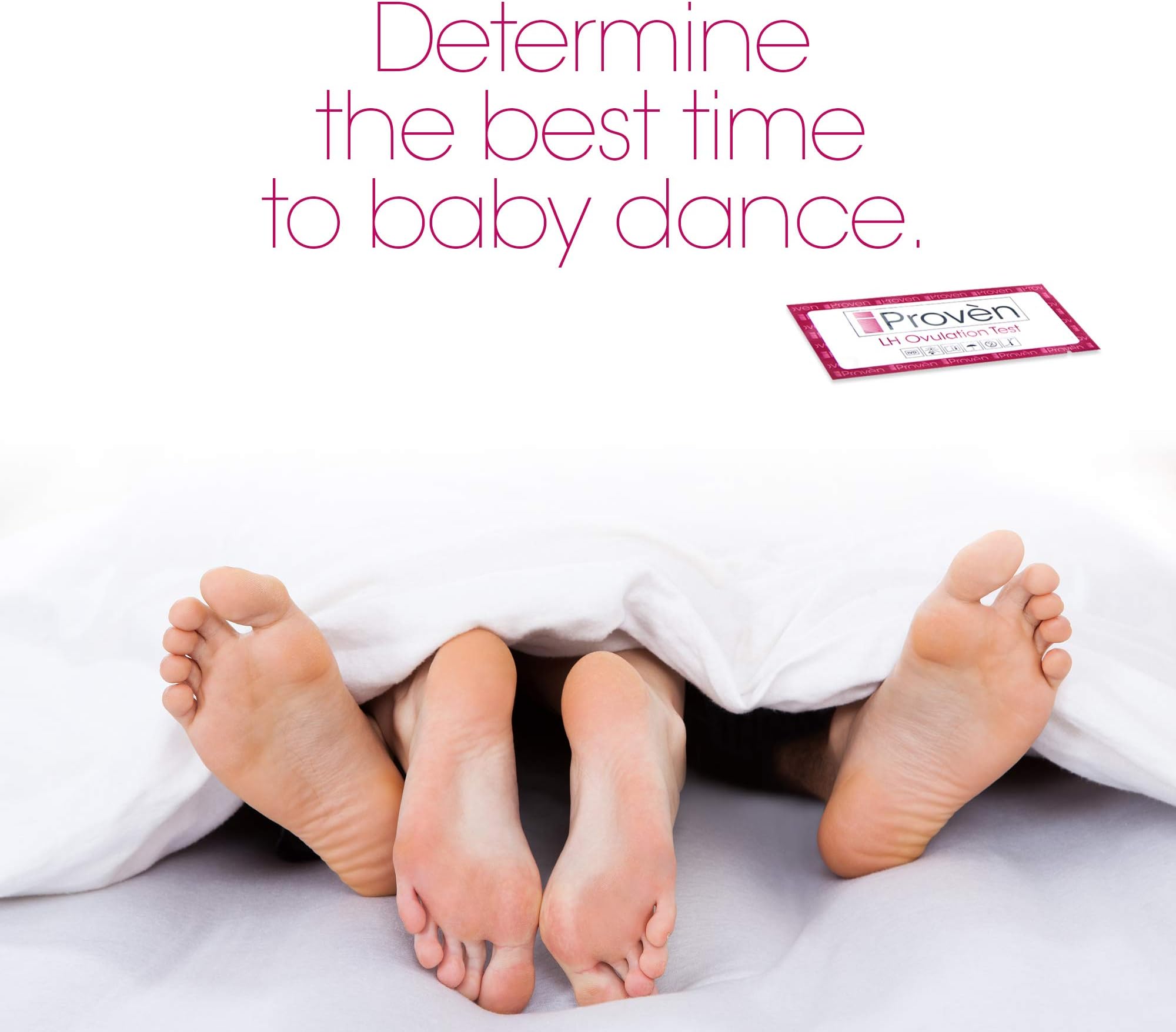 iProven Ovulation Predictor Kit - 50 LH Ovulation Test Strips and 20 HCG Early Response Pregnancy Test Strips for Trying to Conceive -at Home Fertility Tracker Kit (OPK) (30 Count (Pack of 1))