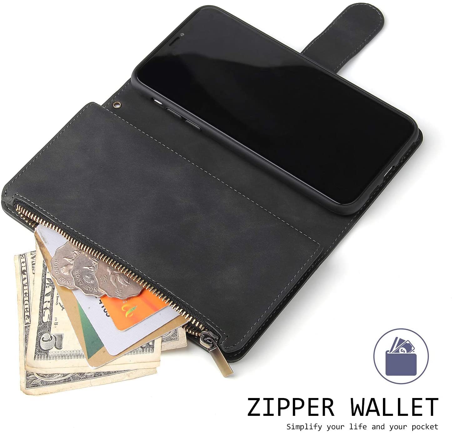 Casper IPhone 13 Series MagSafe Leather Wallet Case - Brown / IPhone 13 Pro - View #2