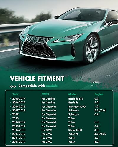 Vista 379 de SCITOO Aire acondicionado condensador compatible con Chevrolet, para modelos GMC - Silverado 2500 HD 2015-2019 - Sierra 2500 HD 2015-2019 - 6.0L