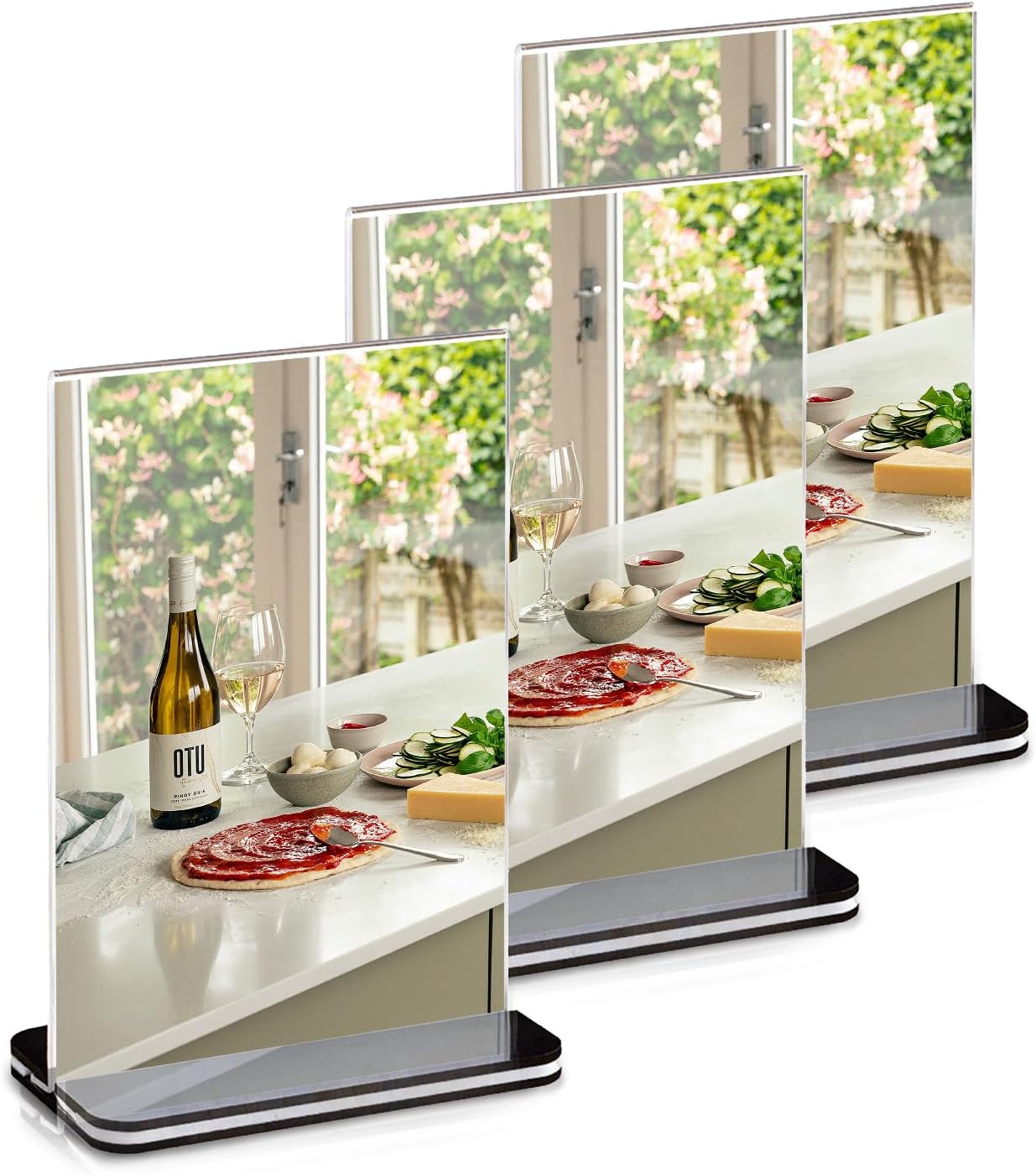 vilkok Acrylic Picture Frames 8x 12 3 Pack Photo Frame