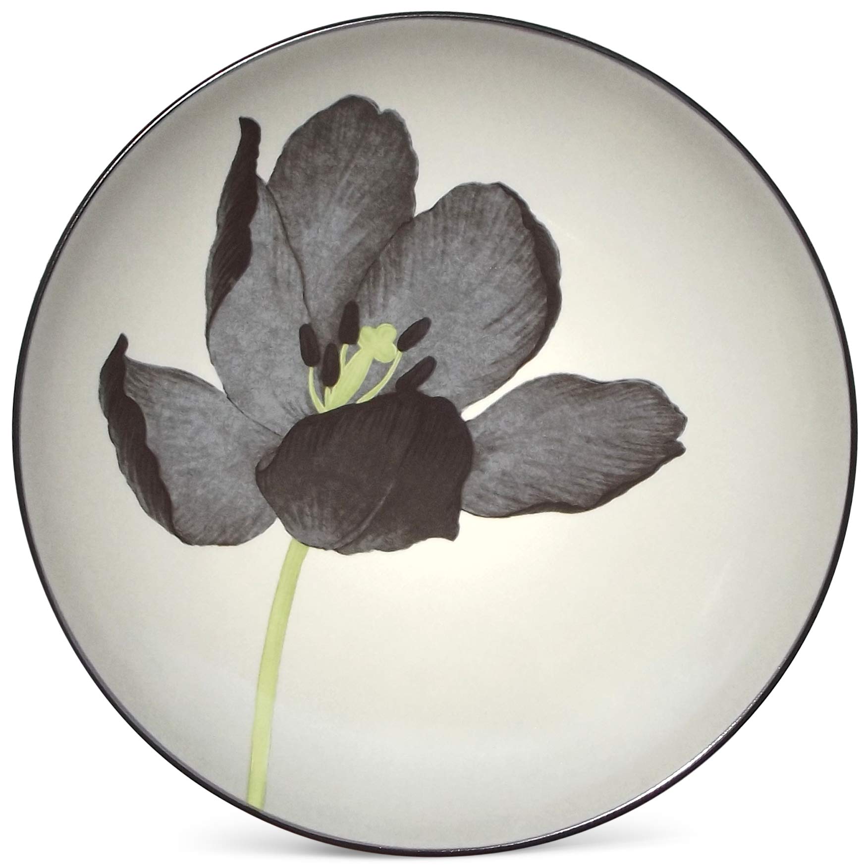 Noritake Colorwave Graphite Accent Plate, 8-Inch