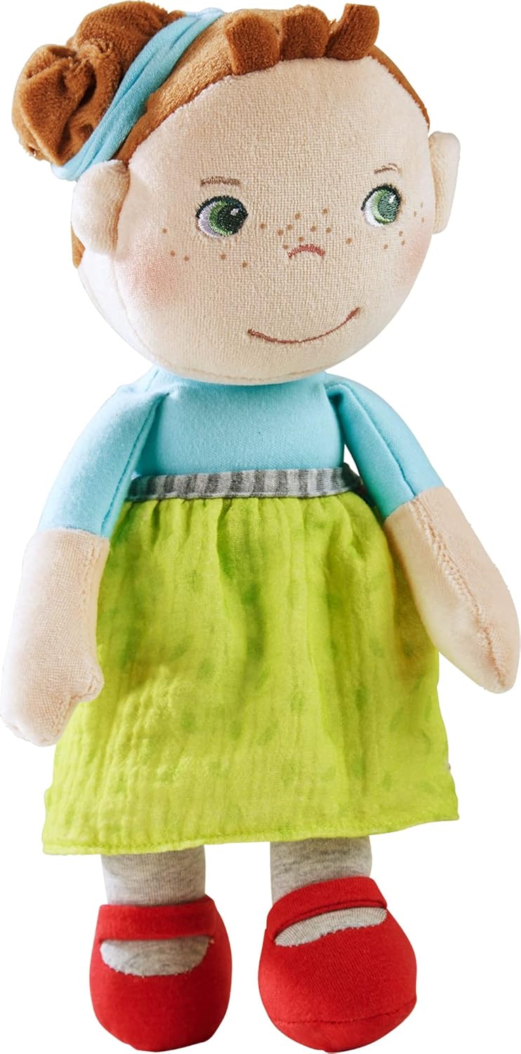 HABA Marta 305816 Cuddly Doll Soft Rag Doll for Babies from 6 Months, Birth or Christening