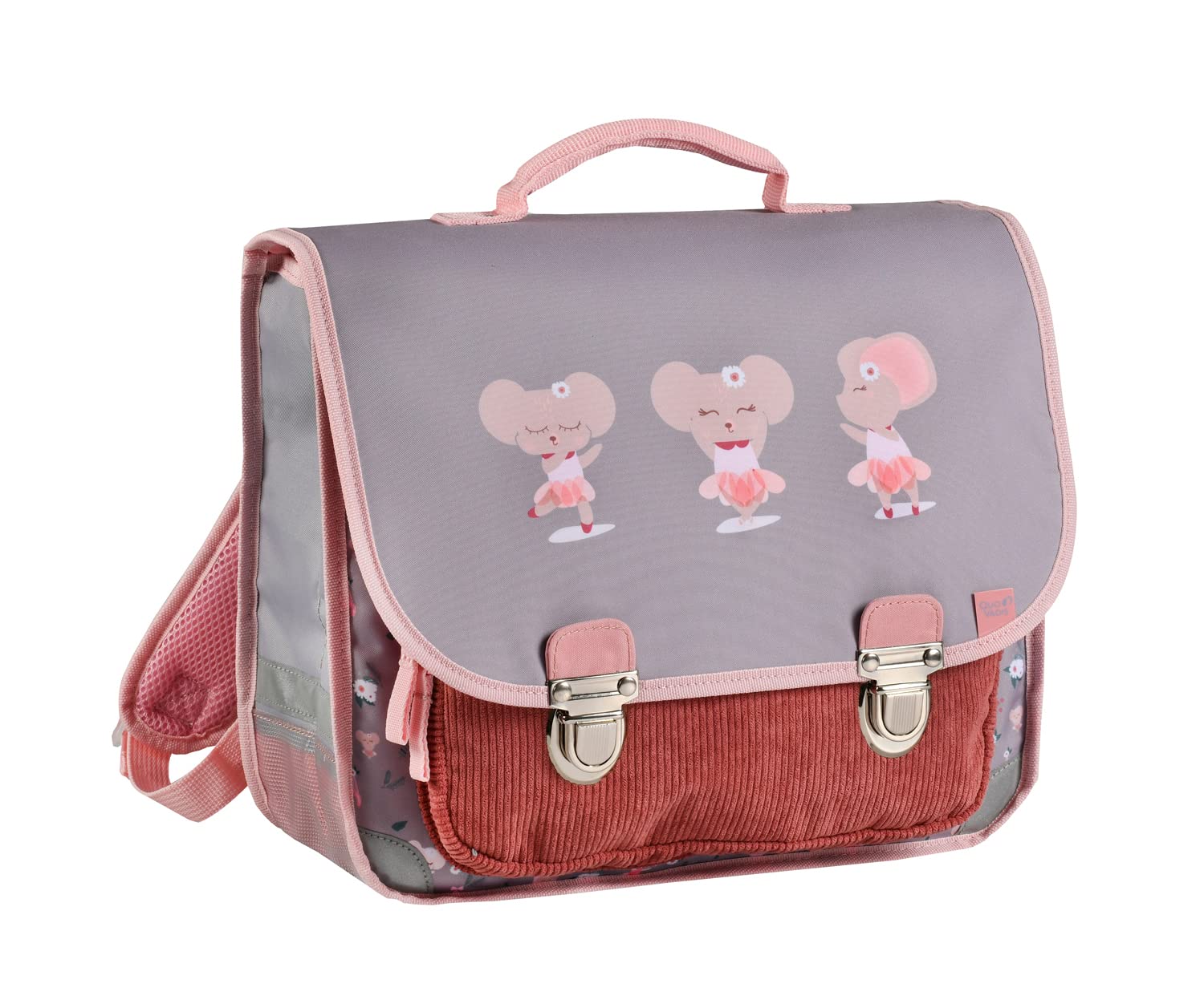 Quo Vadis 246853Q - MOCHILA 36 VINTAGE 36x30x14cm ANIMASCOT Ratón