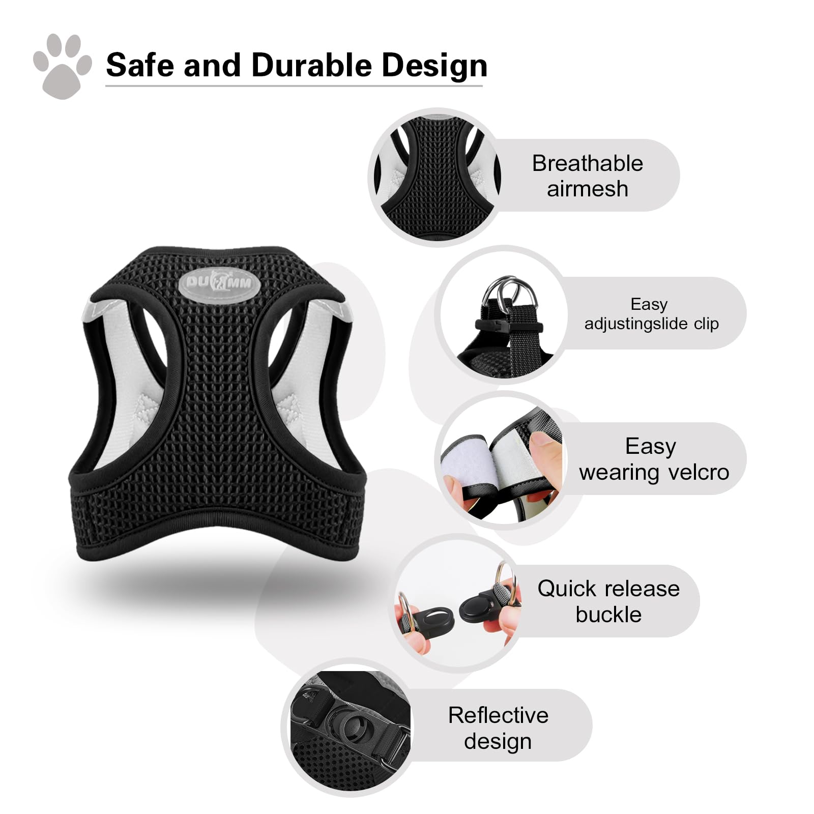 Muecleao Cat Harness and Lead Set - Image 3