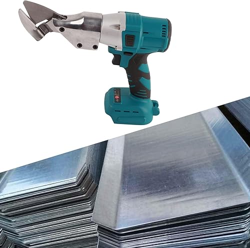 Miniatura 3 de Tijeras eléctricas inalámbricas Cabeza giratoria de 360  ABS Cizalla de metal eléctrico para cortar techos de metal Malla de alambre intermitente