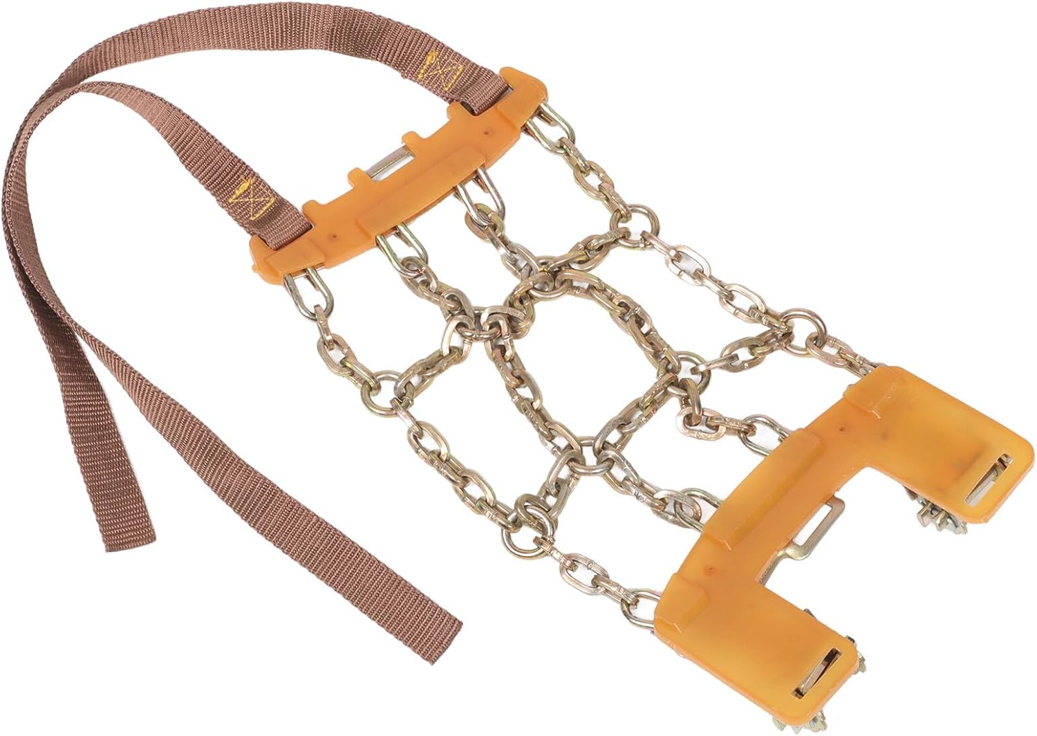 POPETPOP Snow Chains for Car Suv Tire Anti-skid Traction Chain 165-205mm Emergency Use Manganese Steel Universal for Mud
