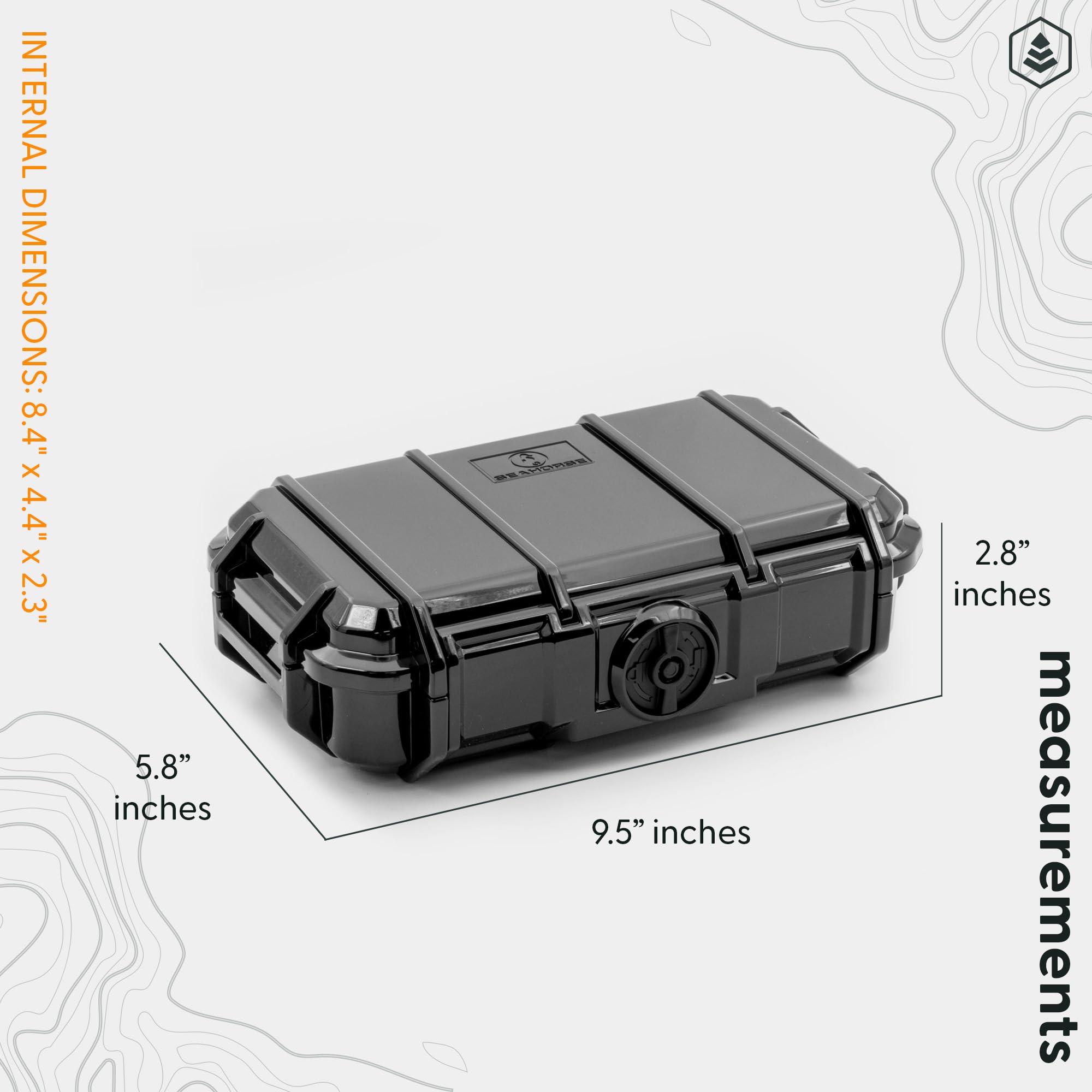 Evergreen Custodia protettiva per monitor IEM, impermeabile, prodotta negli Stati Uniti, adatta per KZ ZS10/ZS10 Pro/ZSN/ZST/AS10/AS16/Sure SE215-CL/SE201-K (56 nero)