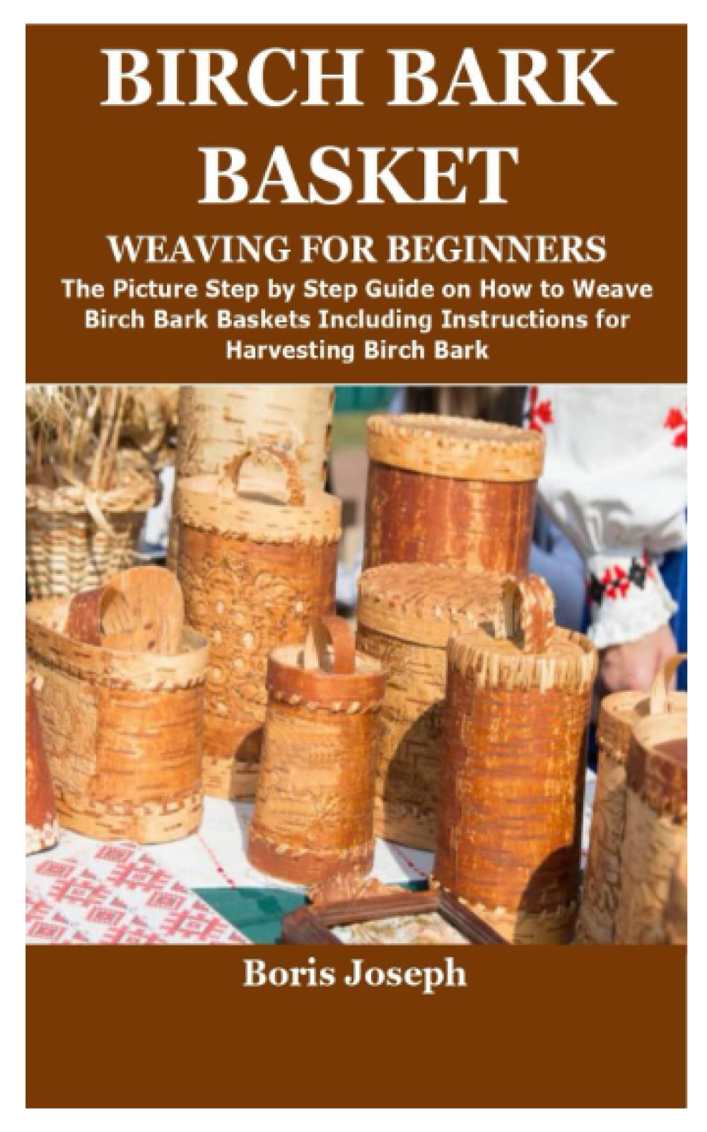 白樺樹皮細工の本plaited basketry with birch bark 白樺樹皮細工の本plaited basketry with birch bark 白樺樹皮