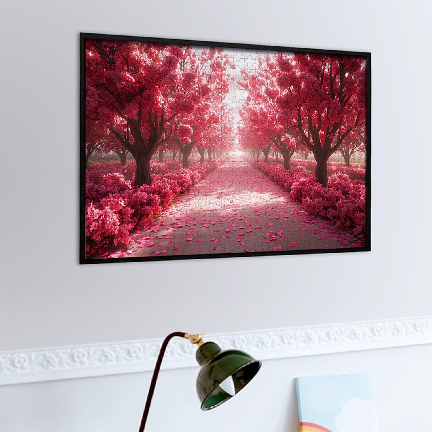 1000 sztuk puzzli, tygrys wiśniowy 1000 sztuk puzzli dla dorosłych, prezent rocznicowy, prezent świąteczny, dekoracja domu, zapobieganie degeneracji mózgu u osób starszych v-950