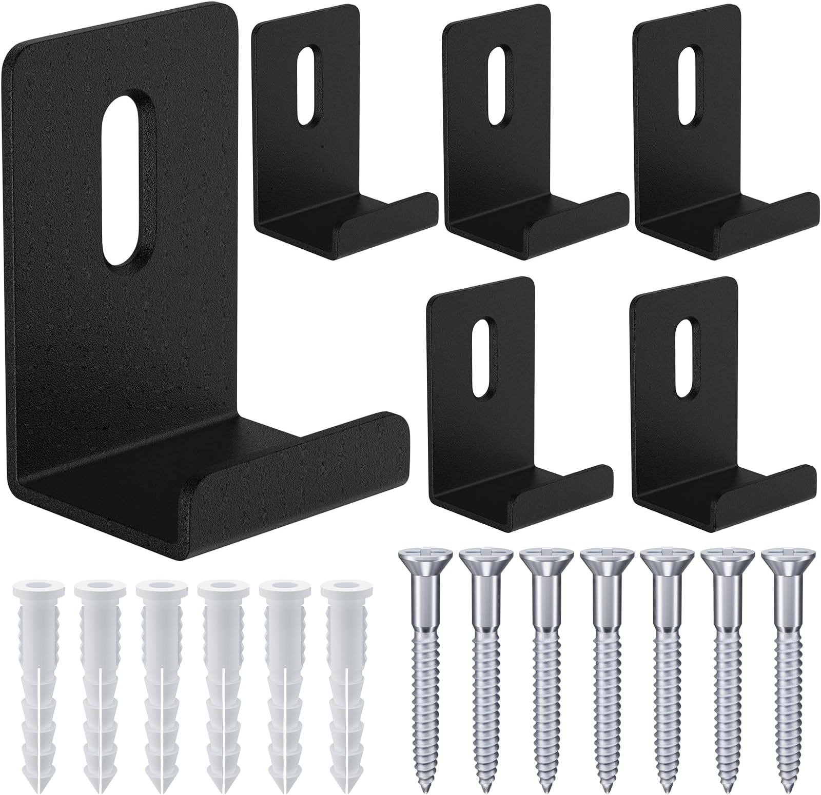 12 Pack Mirror Wall Mounting Clips Metal Mirror Clips Wide Channel