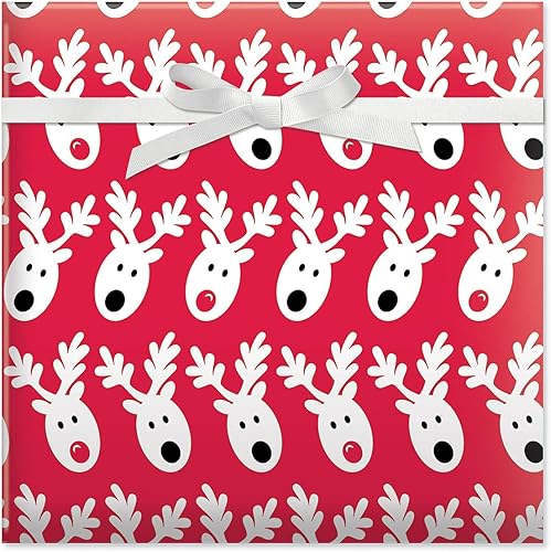Miniatura 6 de Current Winter Friends - Papel de regalo enrollado de Navidad, rollo de regalo jumbo de 23 pulgadas x 32 pies, 61 pies cuadrados en total