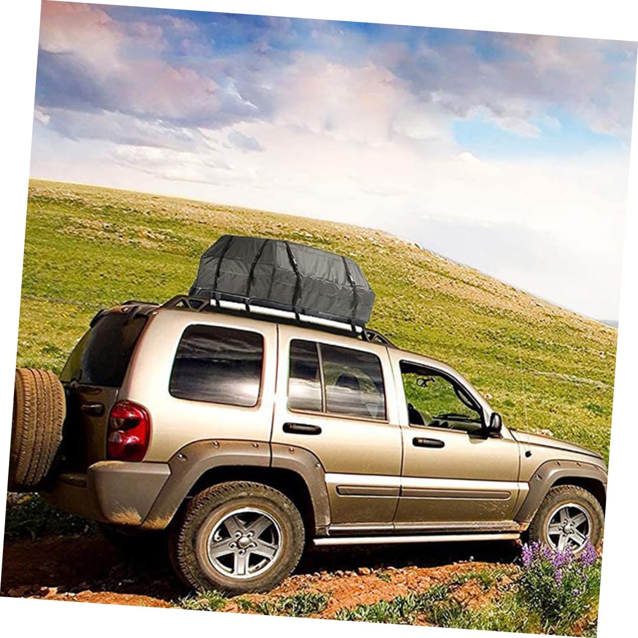 Roof Rack Cargo Carrier Car Roof Top Bag 420d Oxford Waterproof Windproof Sunproof