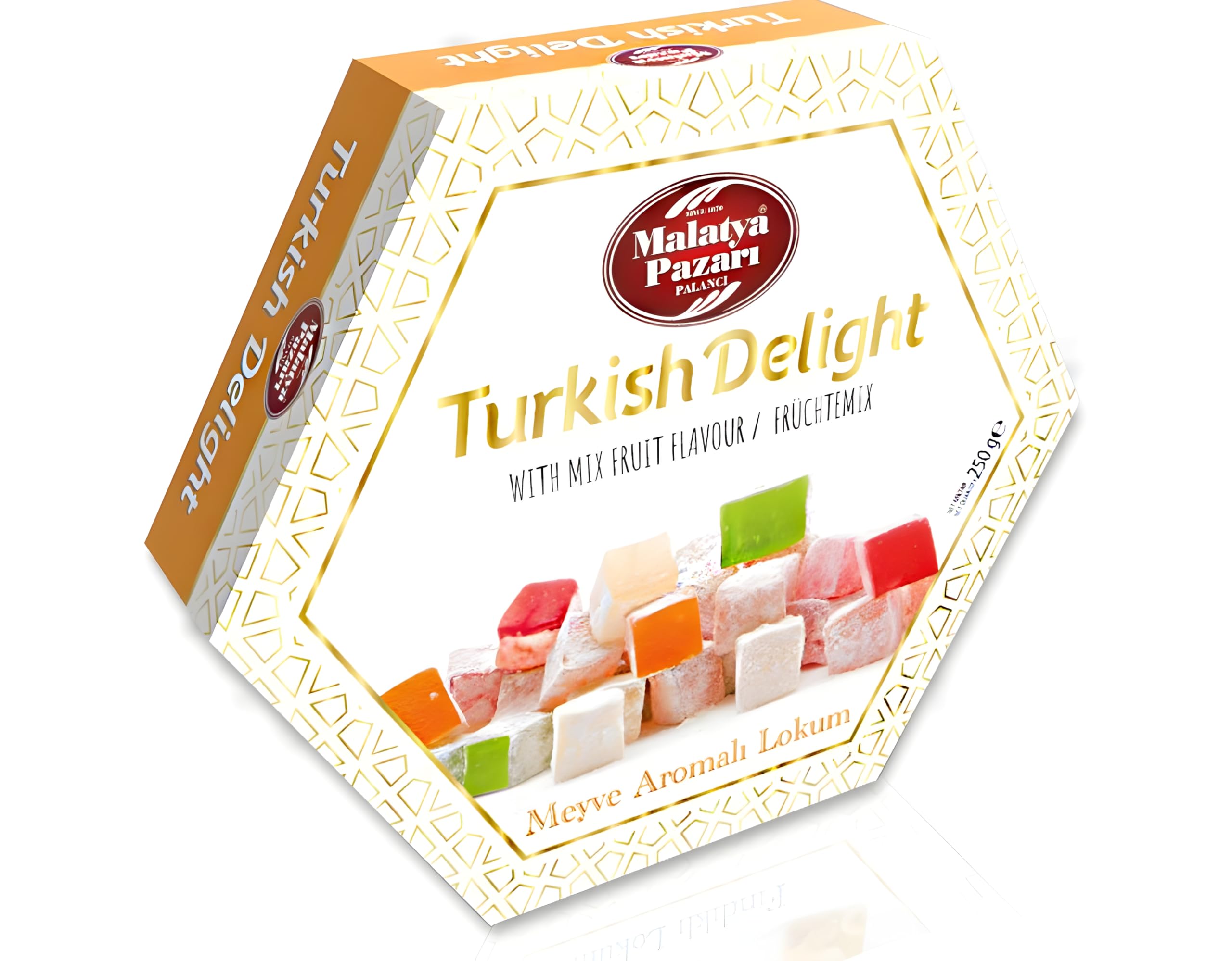 Amazon.com : Malatya Pazarı Mixed Fruits Turkish Delight – Soft