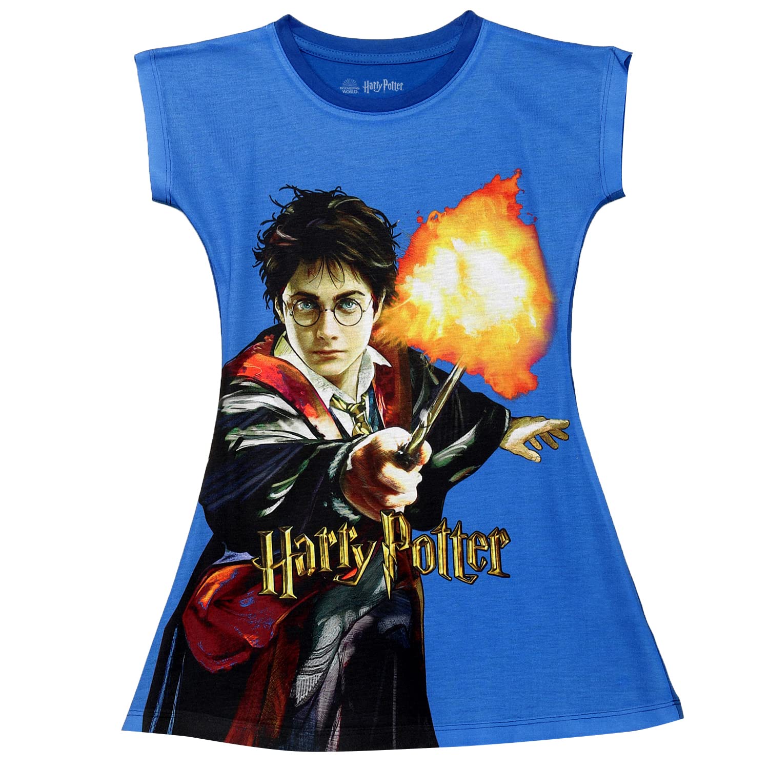 Harry PotterGirl's Polycotton A-Line Knee-Length Dress