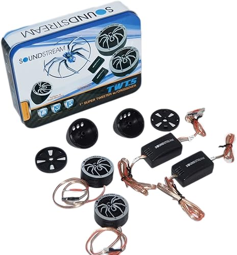 soundstream TWT 51110W Tweeters de Cúpula pie 4ohmios Modelo TWT 5 Electronics  accesorios tienda