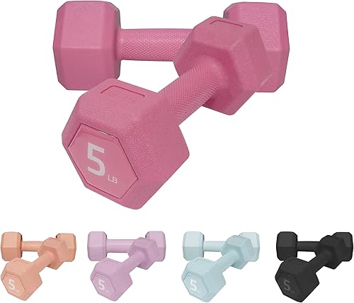 Miniatura 9 de Juego de pesas para mano de 5/10/15/20/25/36 libras, 5 opciones de colores, pesas libres de ejercicio y fitness, para mujeres y hombres, equipo de
