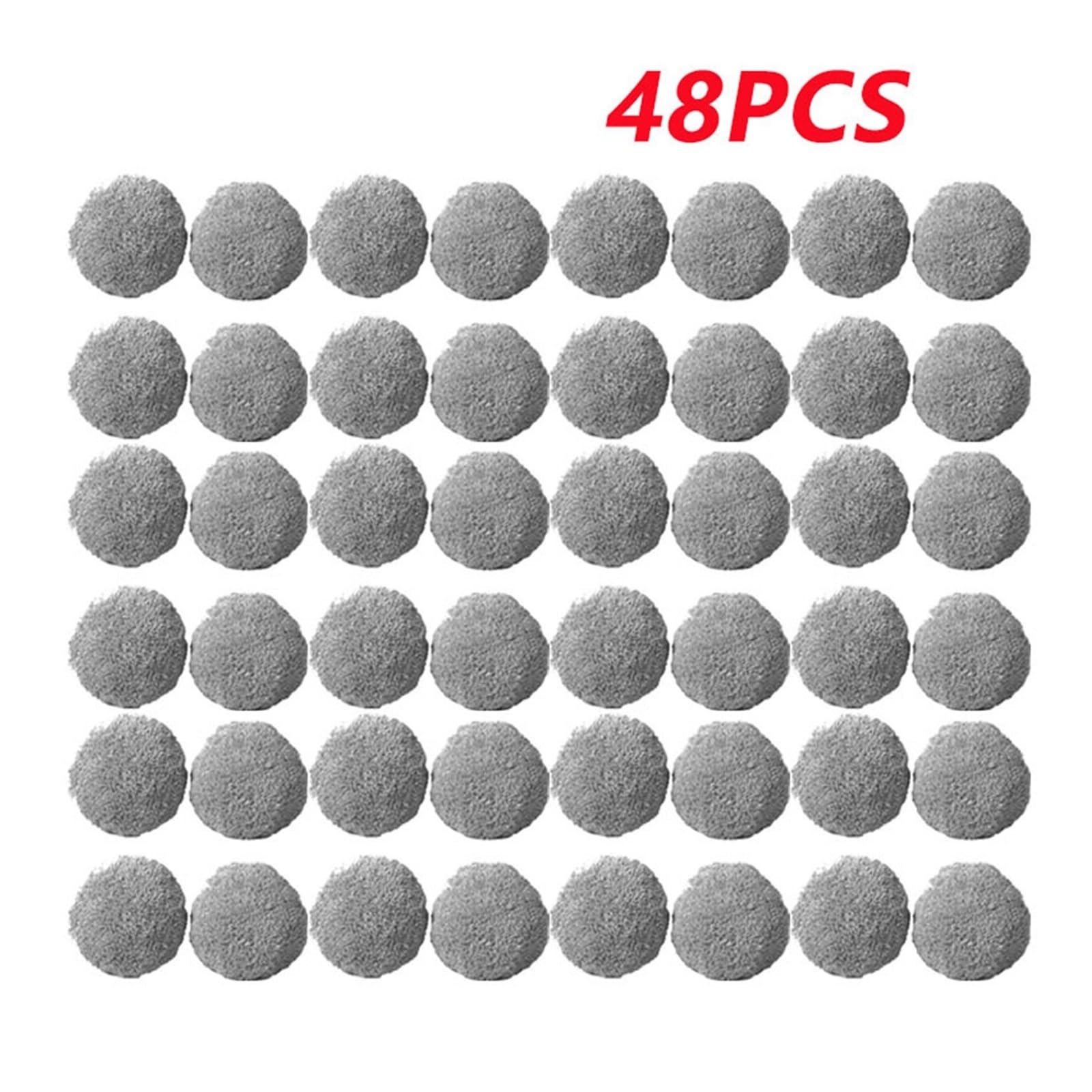 Straccio Robot for La Pulizia Delle Finestre, Compatibile for Hobot, Mop Rotondi Universali, Compatibile for Purerobo, Accessori Pezzo Di Ricambio for Aspirapolvere(48 PCS)