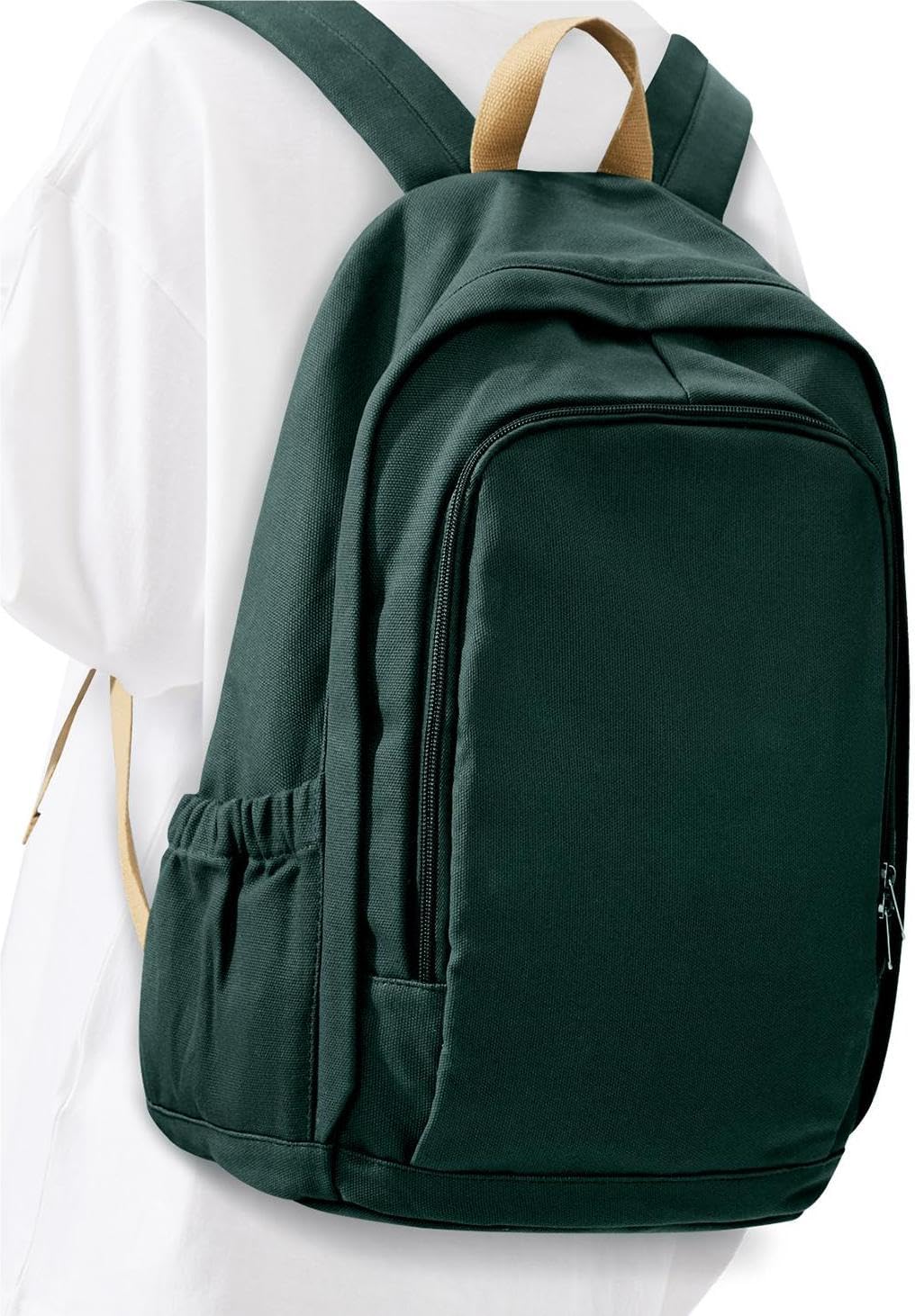 PAUBACK バックパック スクールレディース メンズ キャンバス カレッジバックパック ブックバッグ ティーンズ ガールズ ボーイズ カジュアル デイパック ブックバッグ