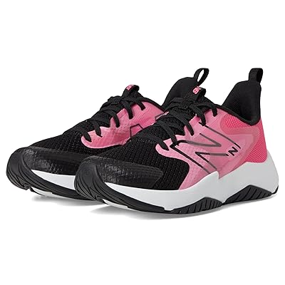 New Balance Kids Rave Run v2 (Big Kid) Kids Shoes Signal Pink/Black