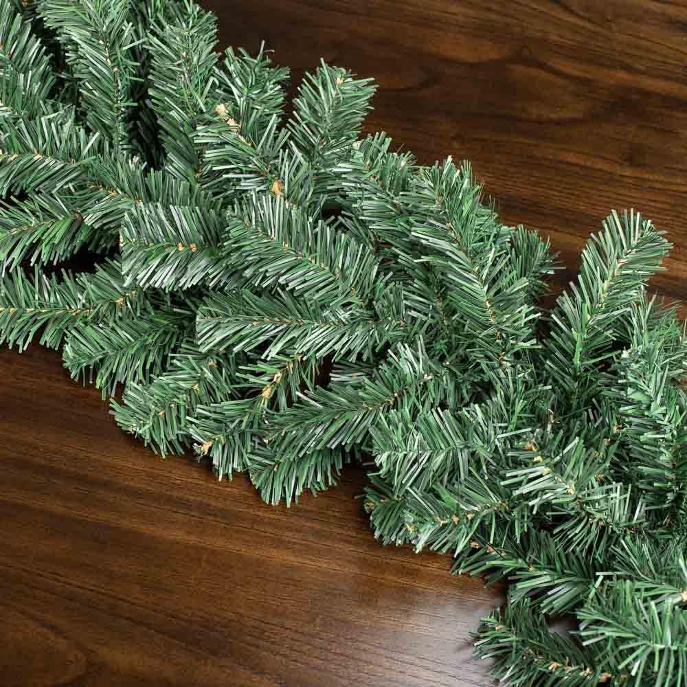 Factory Direct Craft Artificial Elk Mountain Pine Garland - Artificial Greenery for Winter Displays and Christmas Decorating (9 feet)