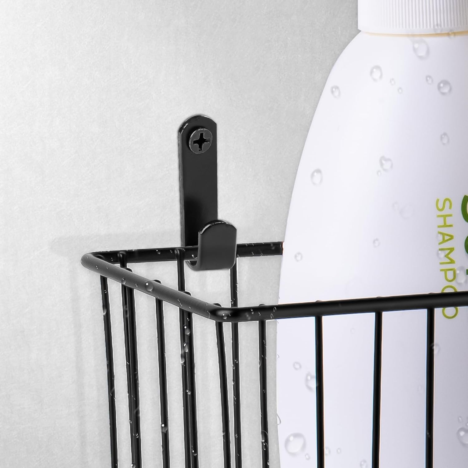 Wetheny Toilet Paper Basket ( 1 Pack) - Black Wire Basket Metal Basket for Bathroom farmhouse decor - Wire Storage Baskets for organizing toilet tank topper, countertop - Image 3