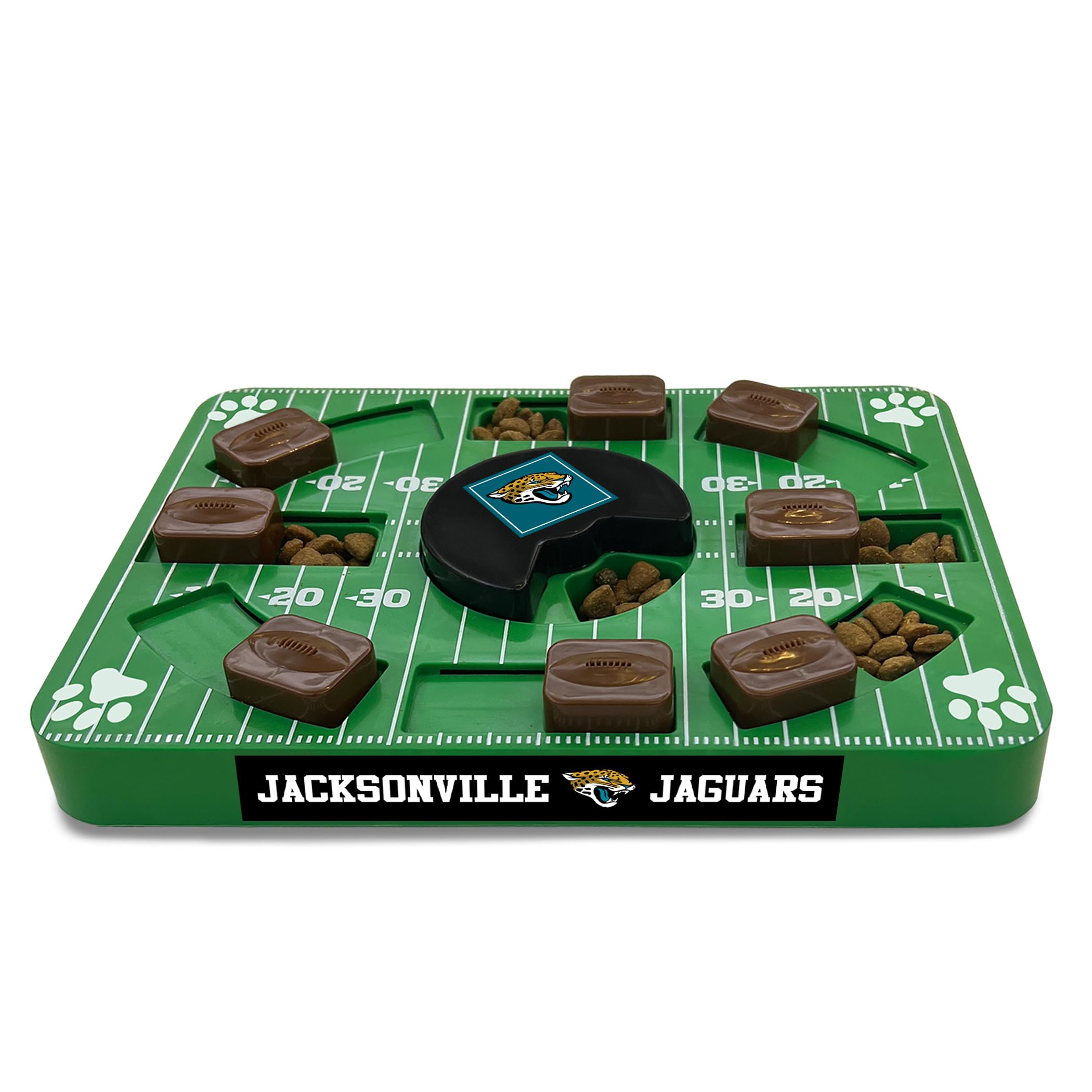 Puzzle treat dog toy Pets First NFL interactif intelligent