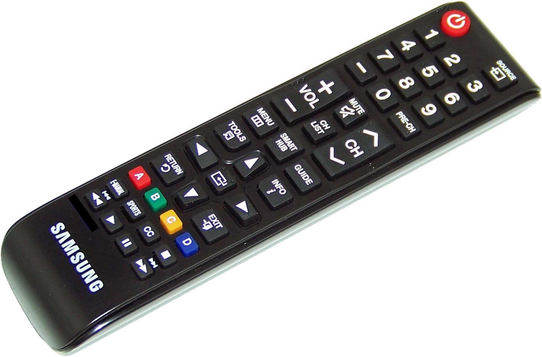 OEM Samsung Remote Control Shipped with UN55JU6400FXZA, UN55JU640DFXZA, UN32J5205AFXZA, UN32J525DAFXZA