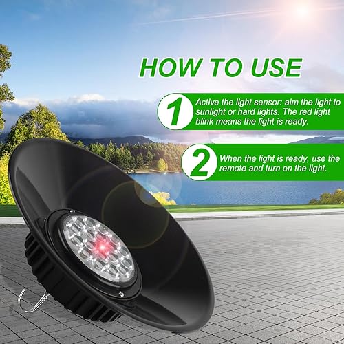 Miniatura 3 de T-SUN Luces solares al aire libre, luces colgantes solares LED 5000K4000K3000K