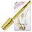 PANA Tapered Barrel Carbide 3/32 Shank Size - (Gold, Coarse Grit) - Fast remove Acrylic or Hard Gel Nail Drill Bit for Manicure Pedicure Salon Professional or Beginner