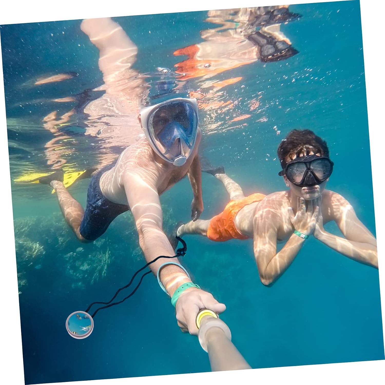 Diving Mirror Snorkeling Gear Scuba Diving Accessories Diving Rear View Mirror Underwater Rearview