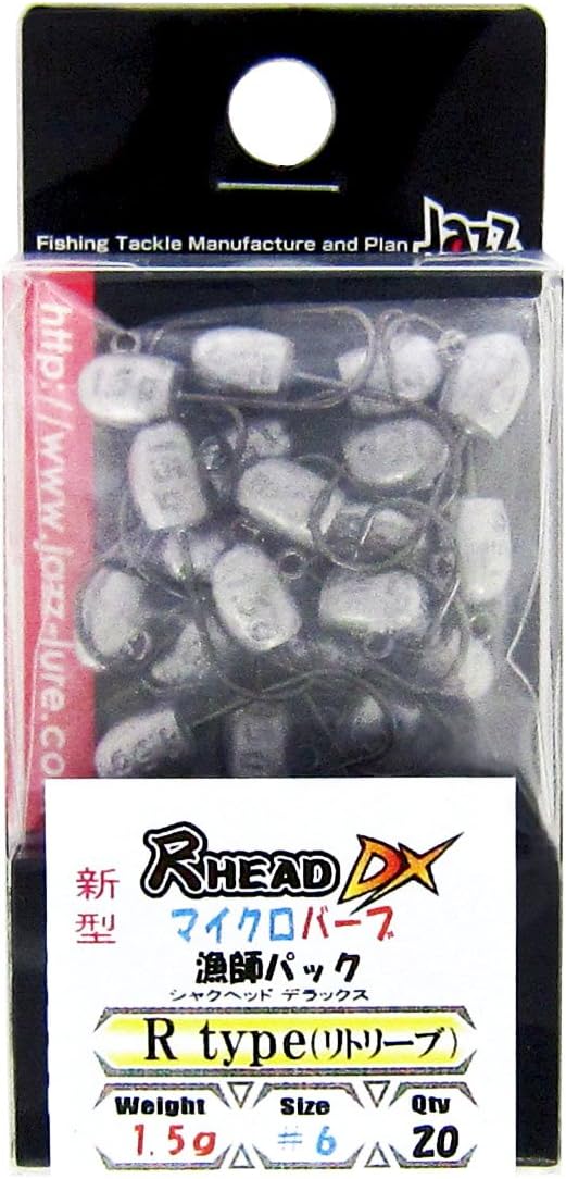 Amazon Jazz ジャズ 尺ヘッドdxマイクロバーブ Rタイプ スポーツ アウトドア