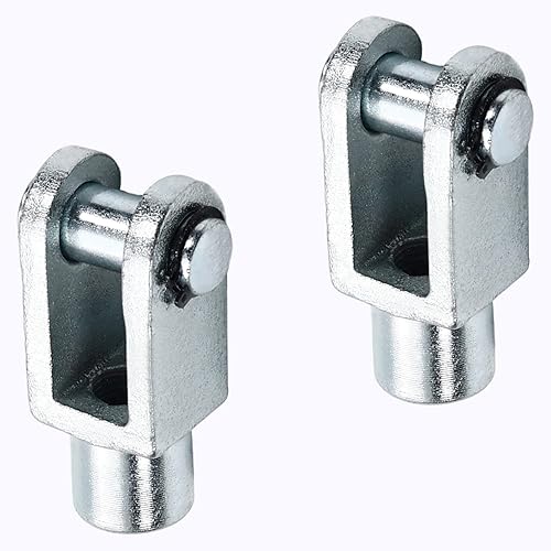 Miniatura 6 de Aicosineg Horquilla de cilindro y junta en Y M20 x 0.79 pulgadas, rosca hembra, conector Y de cilindro de aire de 3.82 pulgadas de longitud, extremo