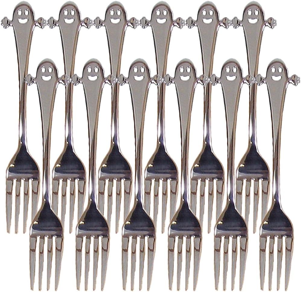 Nagao Chao Dessert Fork, Set of 12, Made in Japan