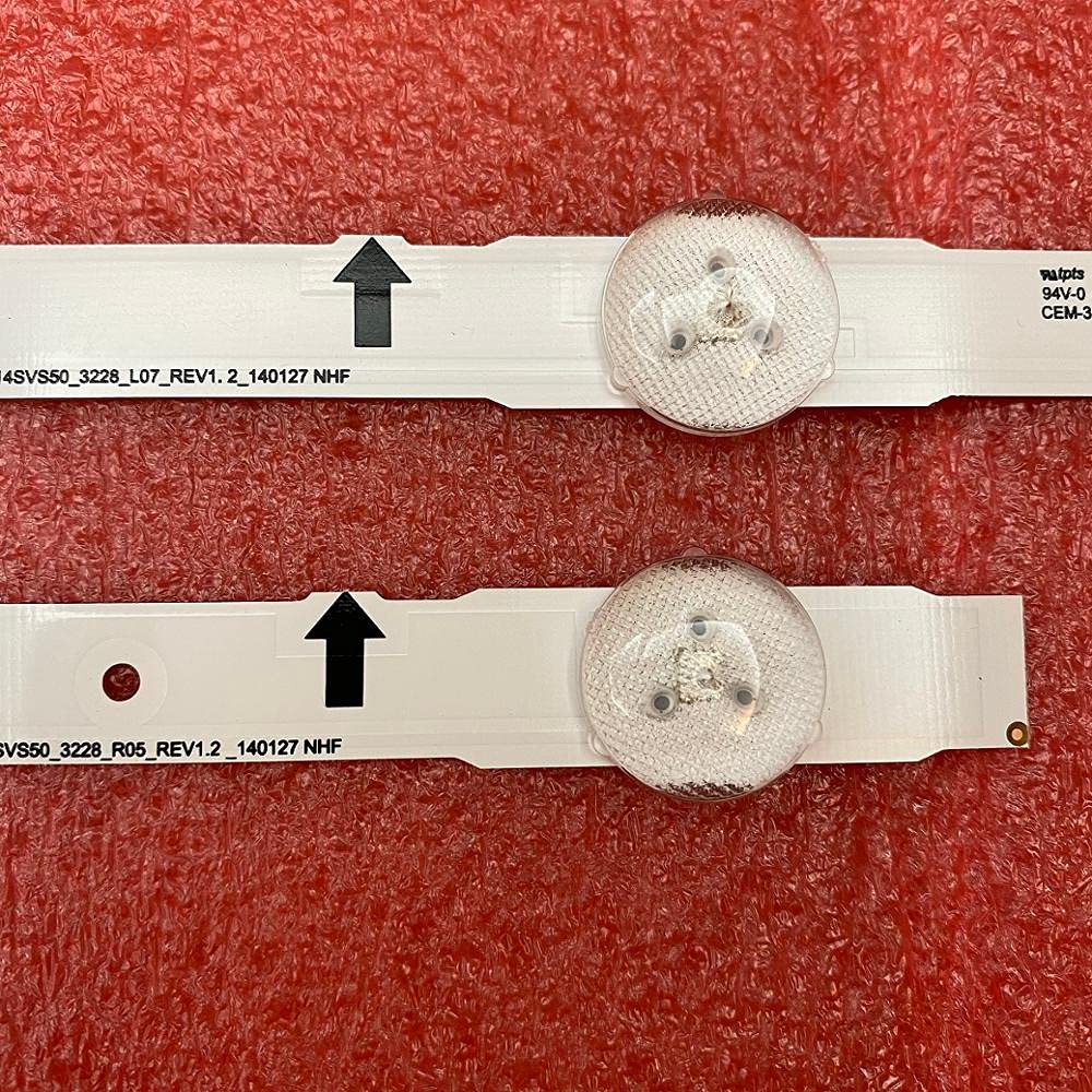 Bande de rétroéclairage LED for Samsung UE50J5502AK UE50H6475SU UE50H6470SS UE50H6400AY UE50H6400AW UE50H5500AY UE50H5570SS UE50H5505AK