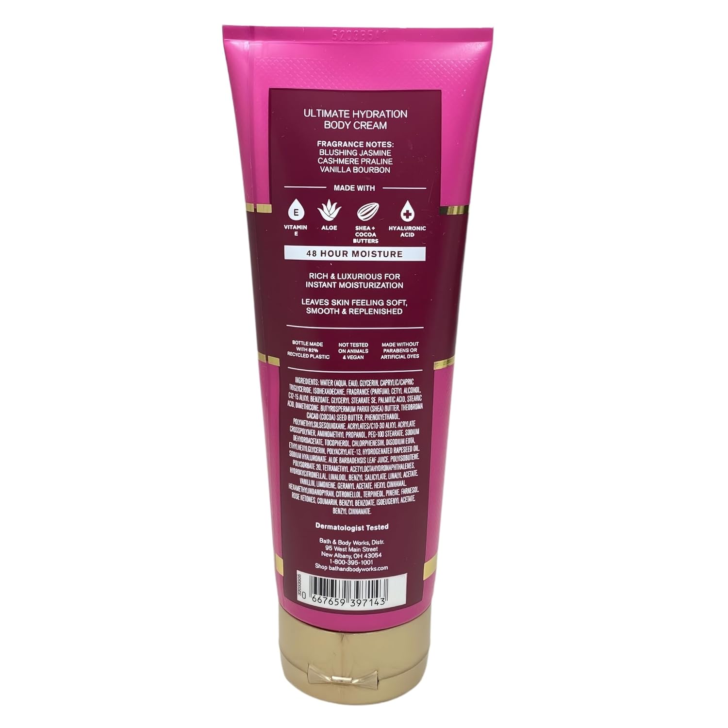 Bath & Body Works Pink Obsessed Ultimate Hydration Body Cream and Body Wash with a Natural Oats Soap - Image 3