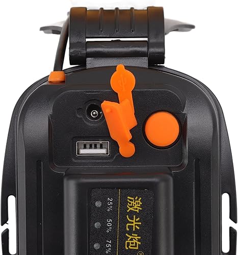 Miniatura 7 de Topyond Faro LED de alta potencia, linterna recargable USB de alto brillo, impermeable, linterna de foco al aire libre, para caza, camping,