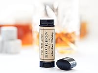 Vista 2 de Whiskey Bourbon Flavored Lip Balm, unique funny stocking stuffers for men, white elephant gag gifts for adults, man chapstick lip moisurizers
