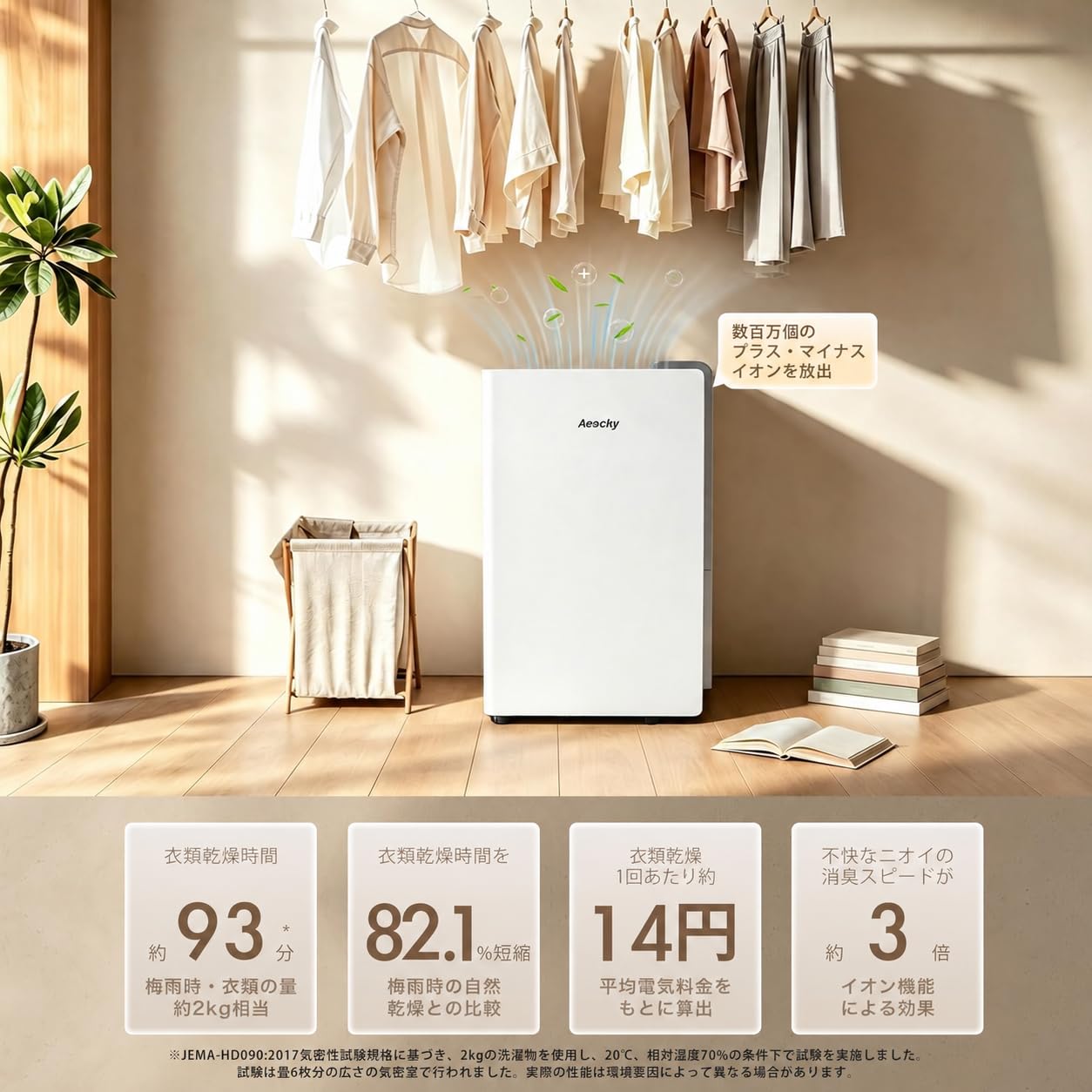 連休特価！【新品未開封】AEOCKY 除湿機 RHEA-001 5.5L大容量 Amazon.co.jp: AEOCKY【強力除湿機 40L/日 5.5L大容量】鉄筋100畳 木造