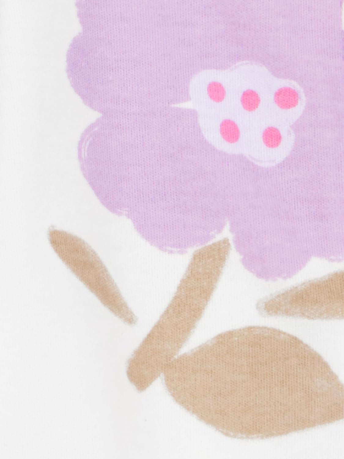 Simple Joys by Carter's Baby Girls' Cotton Footed Sleep and Play, Pack of 2 - Image 4