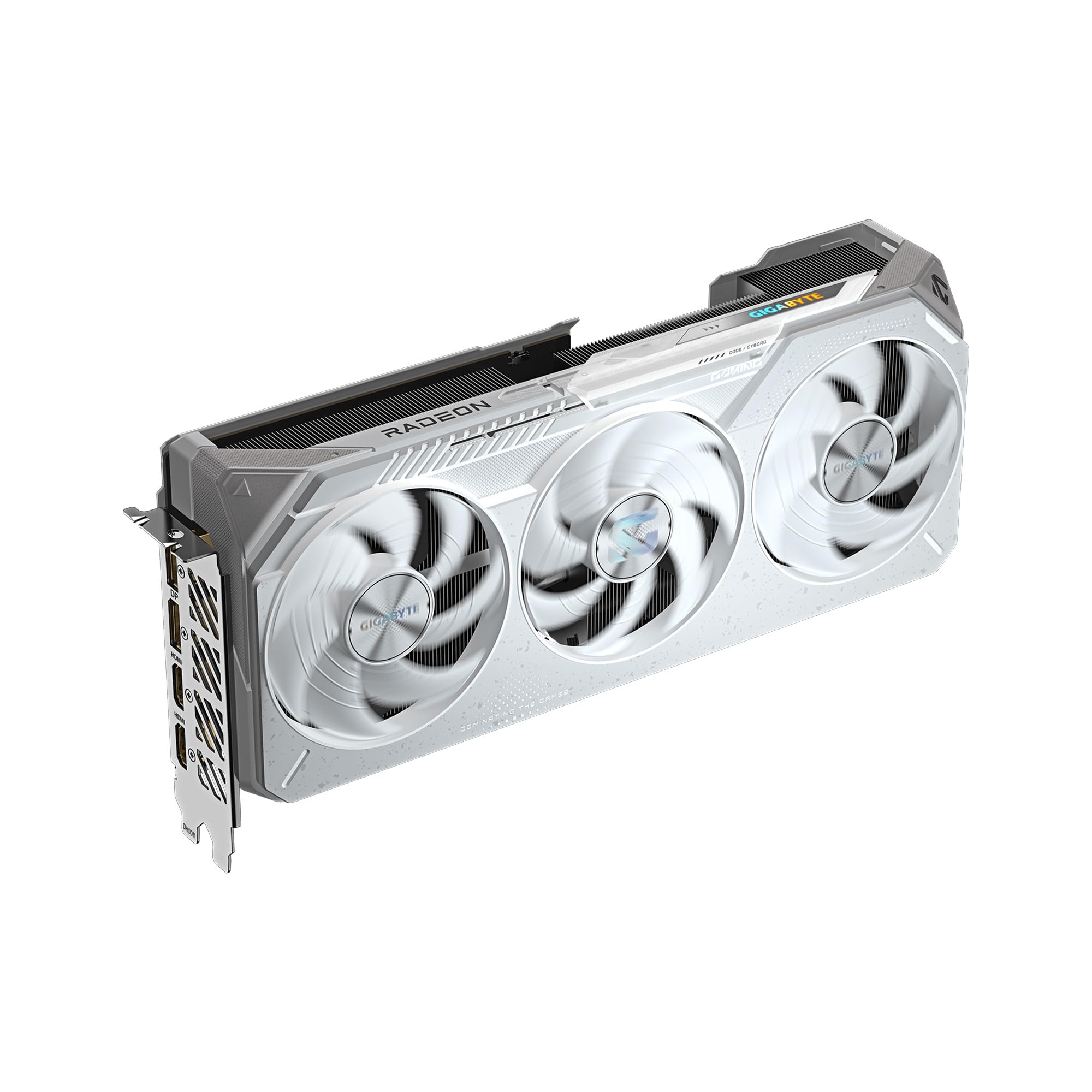 GIGABYTE Grafikkarte Radeon RX 9070 XT Gaming OC Ice 16G (16GB GDDR6, 512-Bit, PCIe 5.0, HDMI/DP 2.1, Sockel 2.7, Hawk Ventilator, Thermorgel der Serverklasse, verstärkte Struktur)